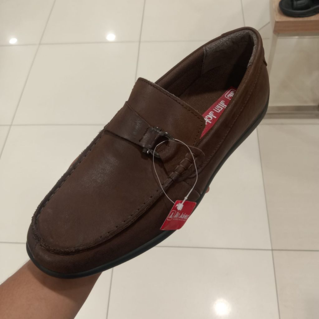 JIM JOKER SEPATU KULIT PRIA - SEPATU SLIP ON PRIA - ORIGINAL