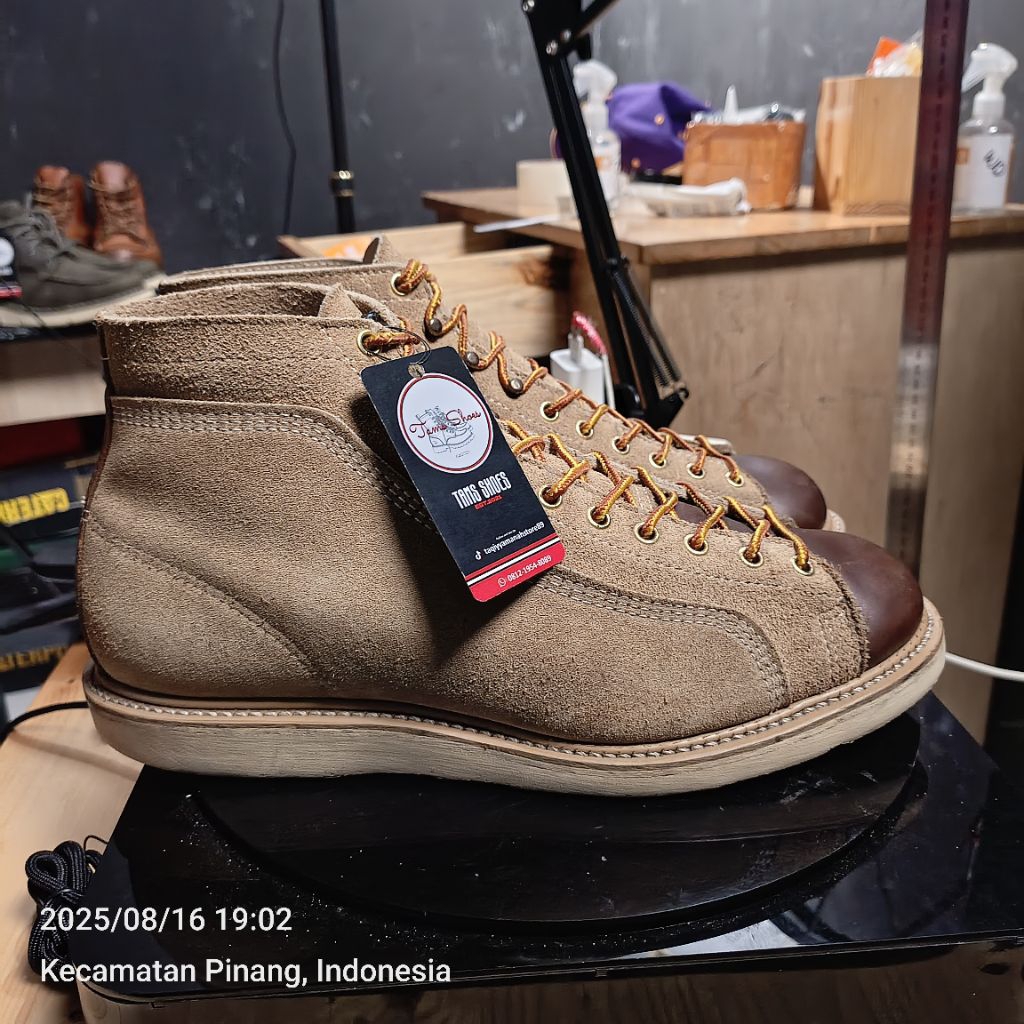 sepatu monkey boots thorogood size 9,5EE