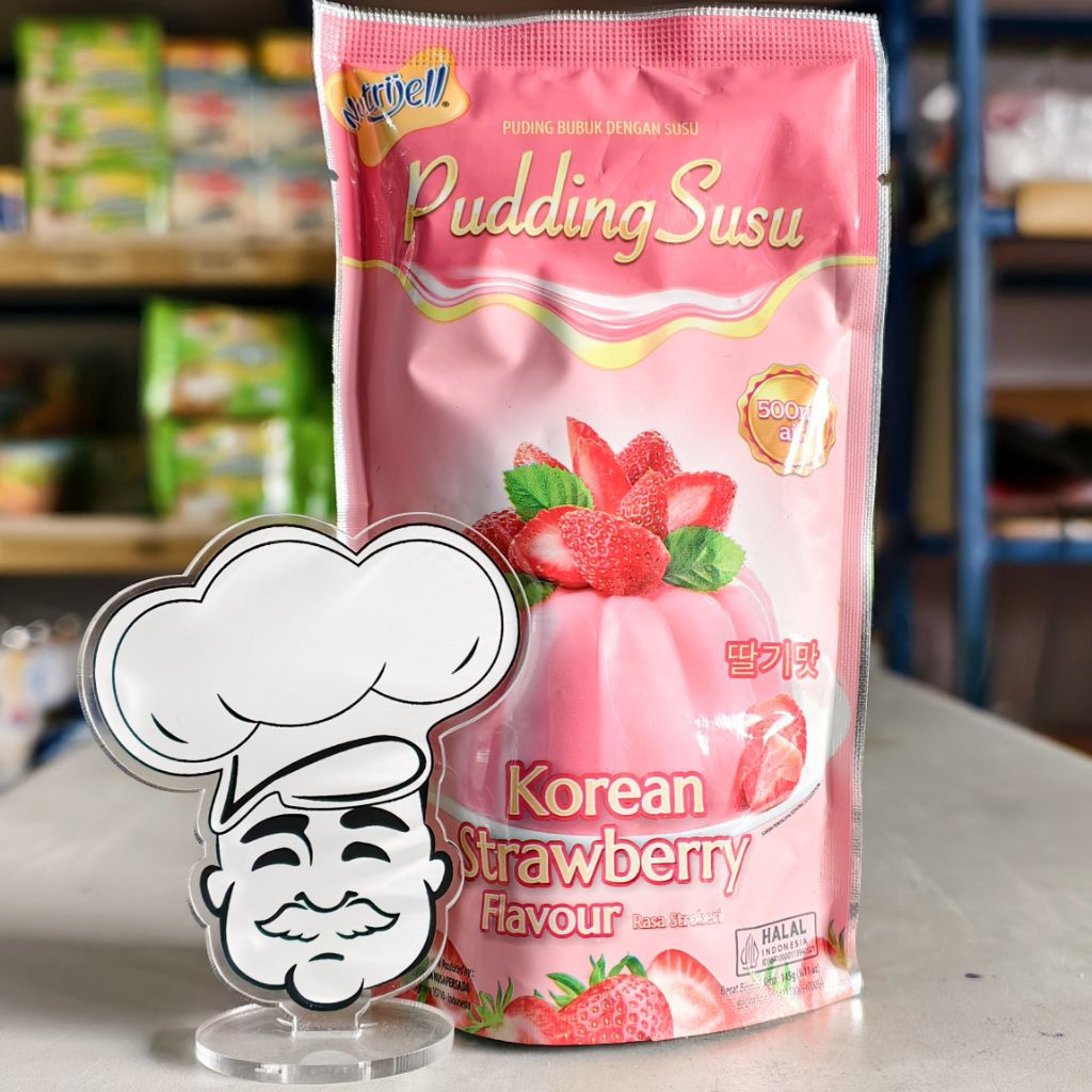 

Nutrijel Puding Susu Korean Strawberry 145Gr / Puding Nutrijell Korean Strawberry 145Gr