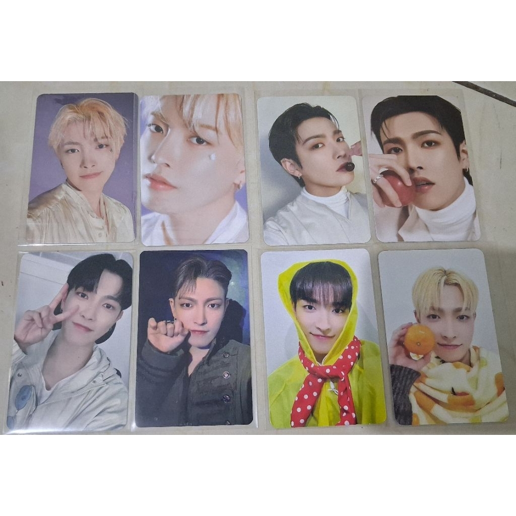 Photocard Official Hongjoong ATEEZ Nacific Childhood Fever Musicart Makestar