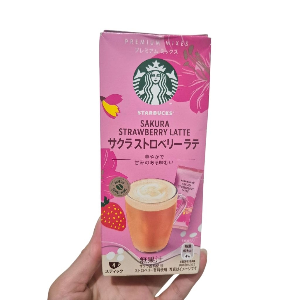 

Starbucks Jepang Sakura Strawberry Latte Kemasan Sachet / Satuan / Ecer - Kopi / Minuman