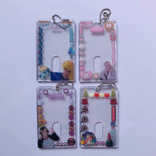 

Card holder acrylic NCT 10 ribu Cahol