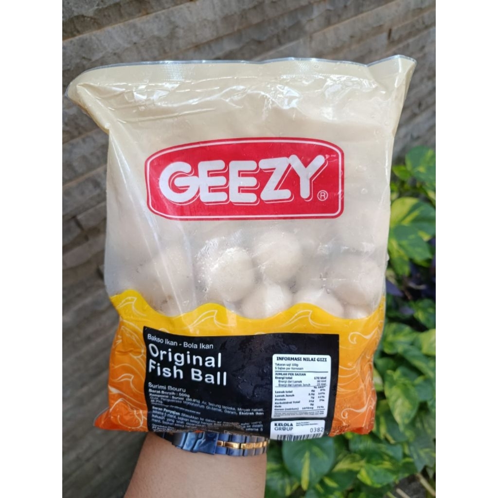 

Geezy Original Fish Ball (Bakso Ikan) Kemasan 500gram