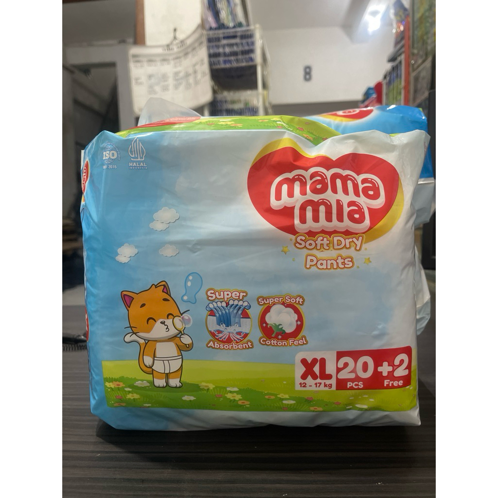 MAMAMIA SOFT DRY PANT XL20+2