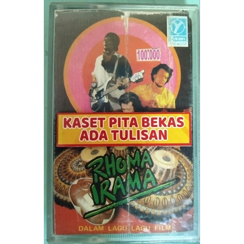 kaset pita bekas dangdut Rhoma irama dalam lagu lagu film