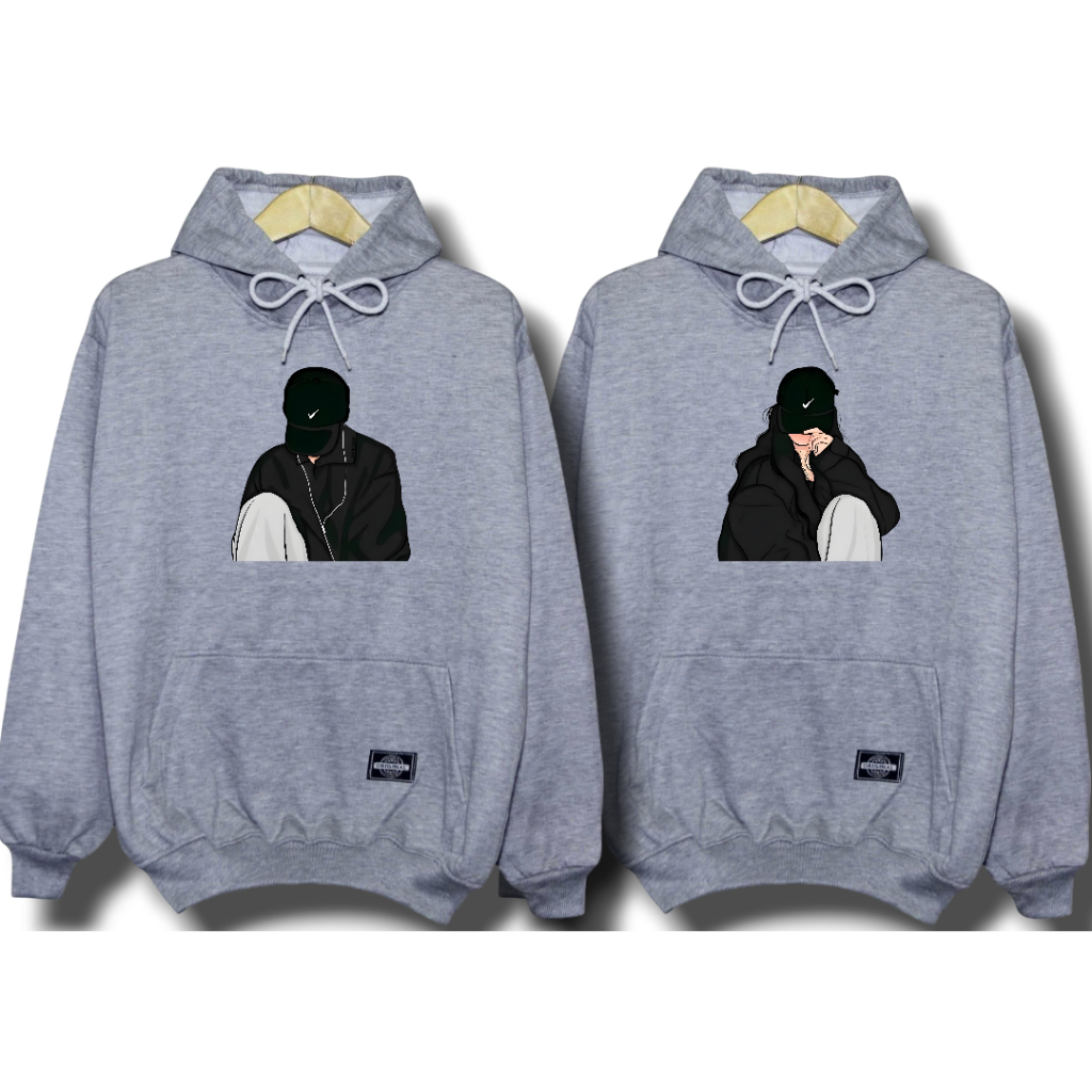 ZEYA COD hoodie couple pria wanita / jaket couple viral kekinian / sweater couple pasangan terbaru /