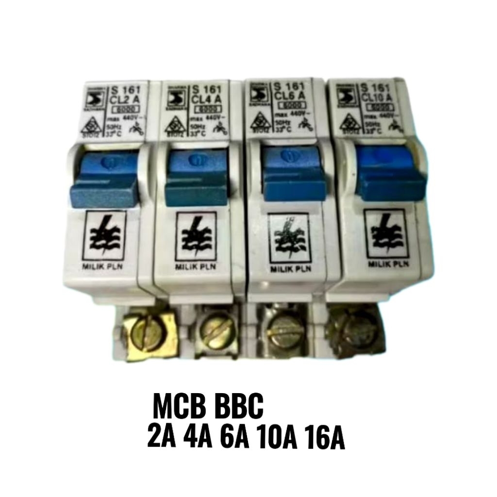 mcb  kecil 2a 4a barang seken