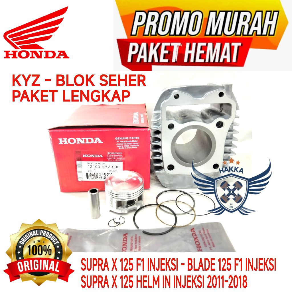 KYZ ORIGINAL BLOK SEHER HONDA SUPRA X 125 INJEKSI, BLOK SEHER HONDA SUPRA X 125 F1 INJEKSI, BLOK SEH