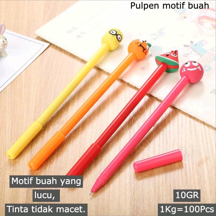

Pulpen Ballpoint Motif Buah-Buahan Mini – Kreatif, Unik, Lucu, dan Bagus