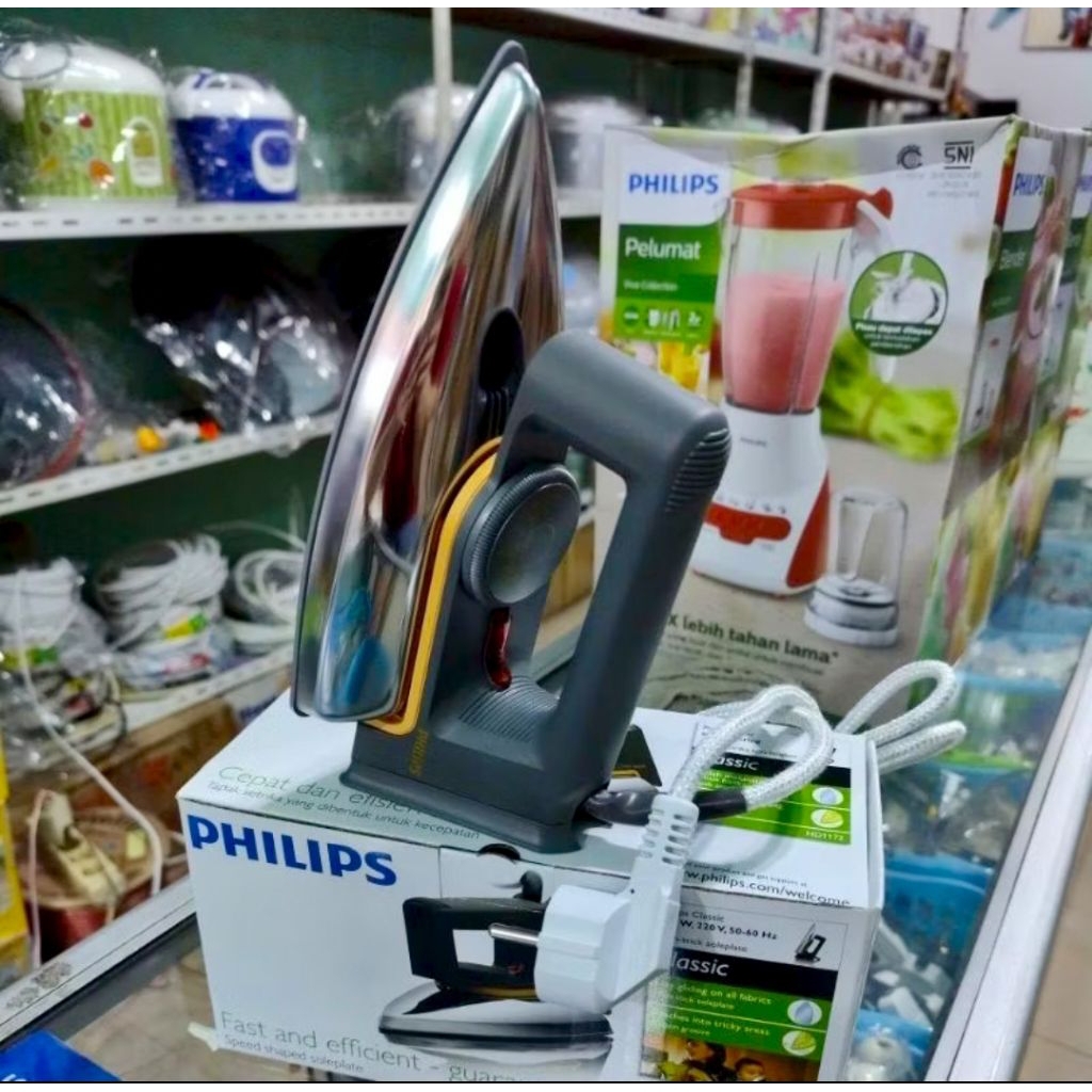 Setrika Listrik Philip Anti Lengket/Setrika Listrik Philip