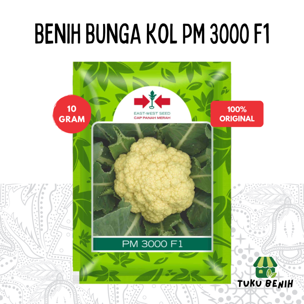 Benih Bunga Kol PM 3000 F1 10 Gram - Cap Panah Merah