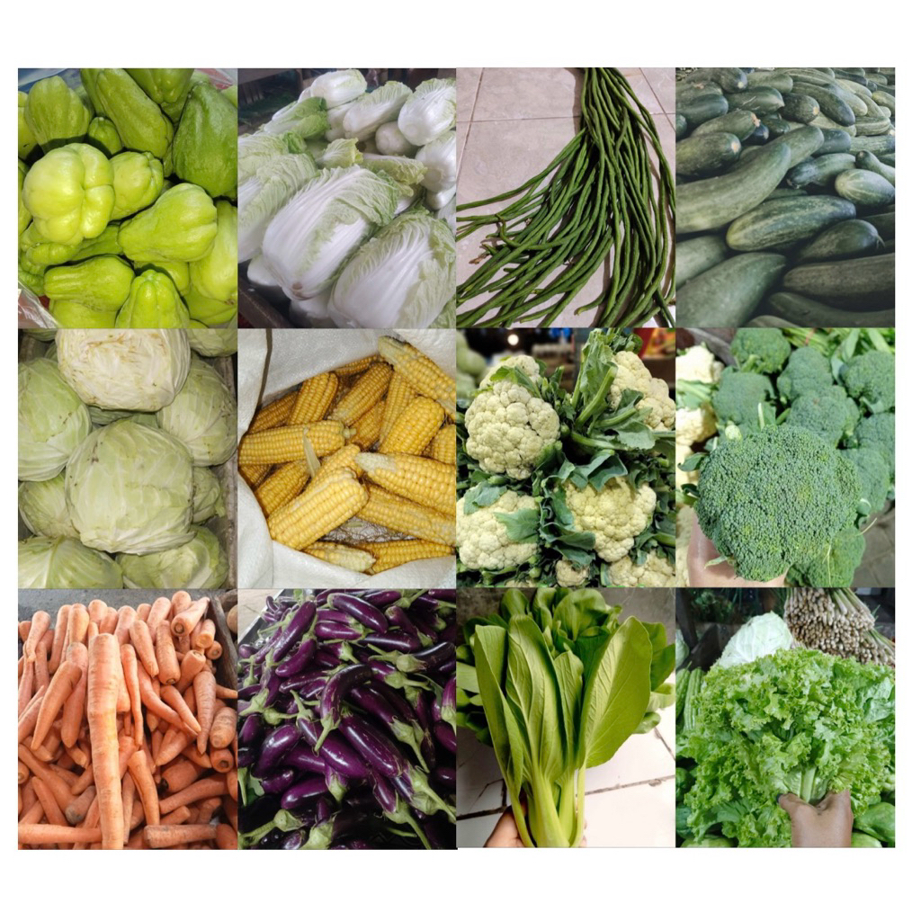 

Aneka sayur 250g dan 500g