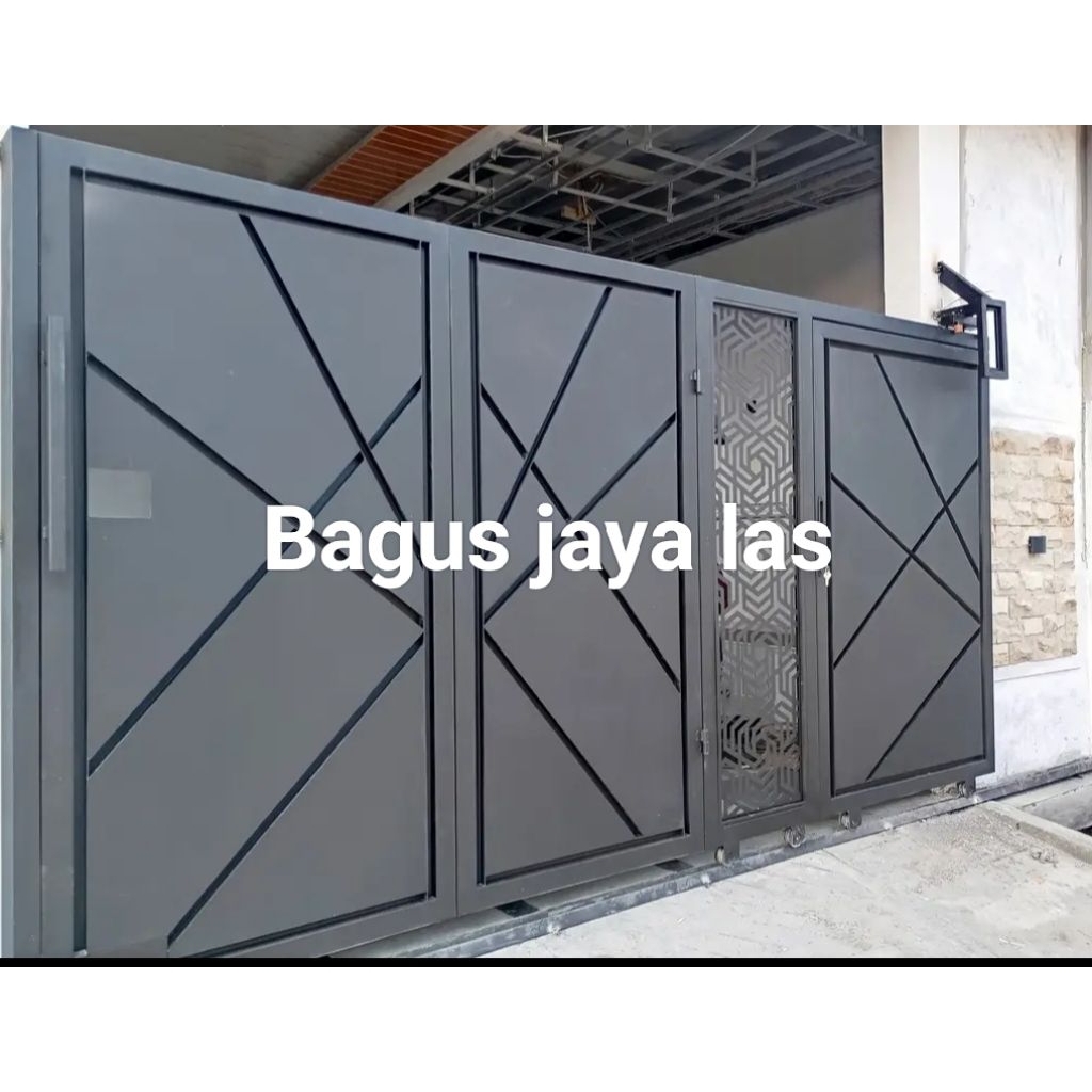 Pagar Lipat Besi Tebal – Pagar Keamanan Rumah