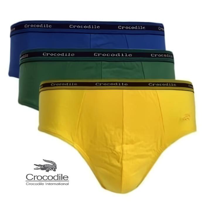 [Reject Pabrik] Celana Dalam Crocodile Original 100% Reject Box Only 521-241 Briefs Export Product