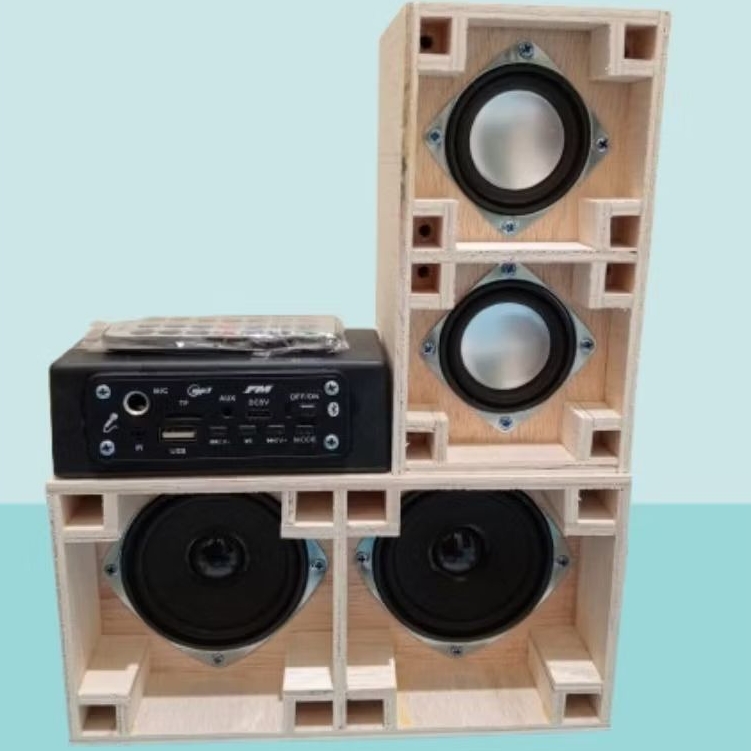PAKET MINIATUR SOUND SYSTEM BLUETOOTH BISA KARAOKE