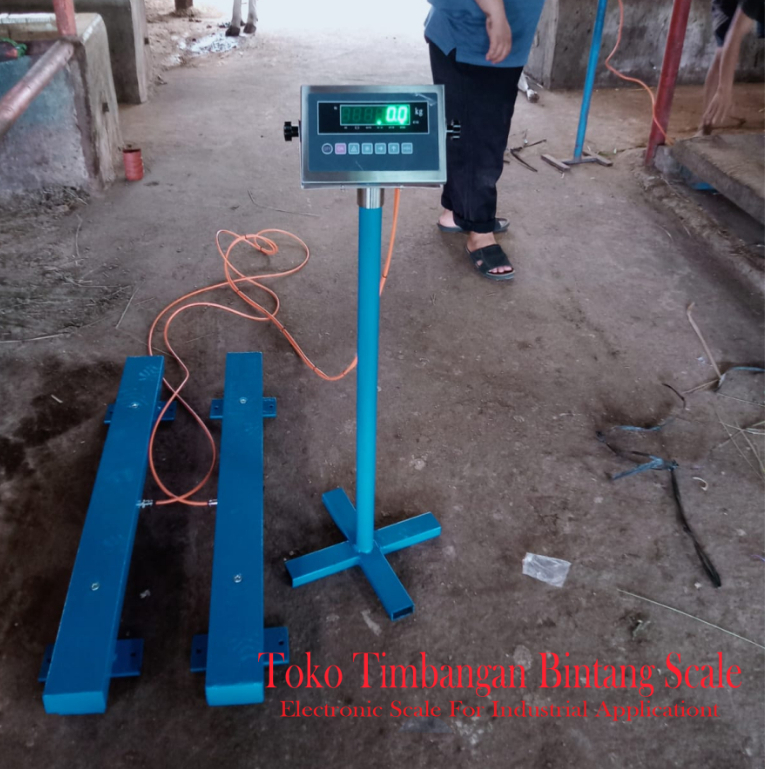 Timbangan 2ton Timbangan ternak Sapi dan domba digital