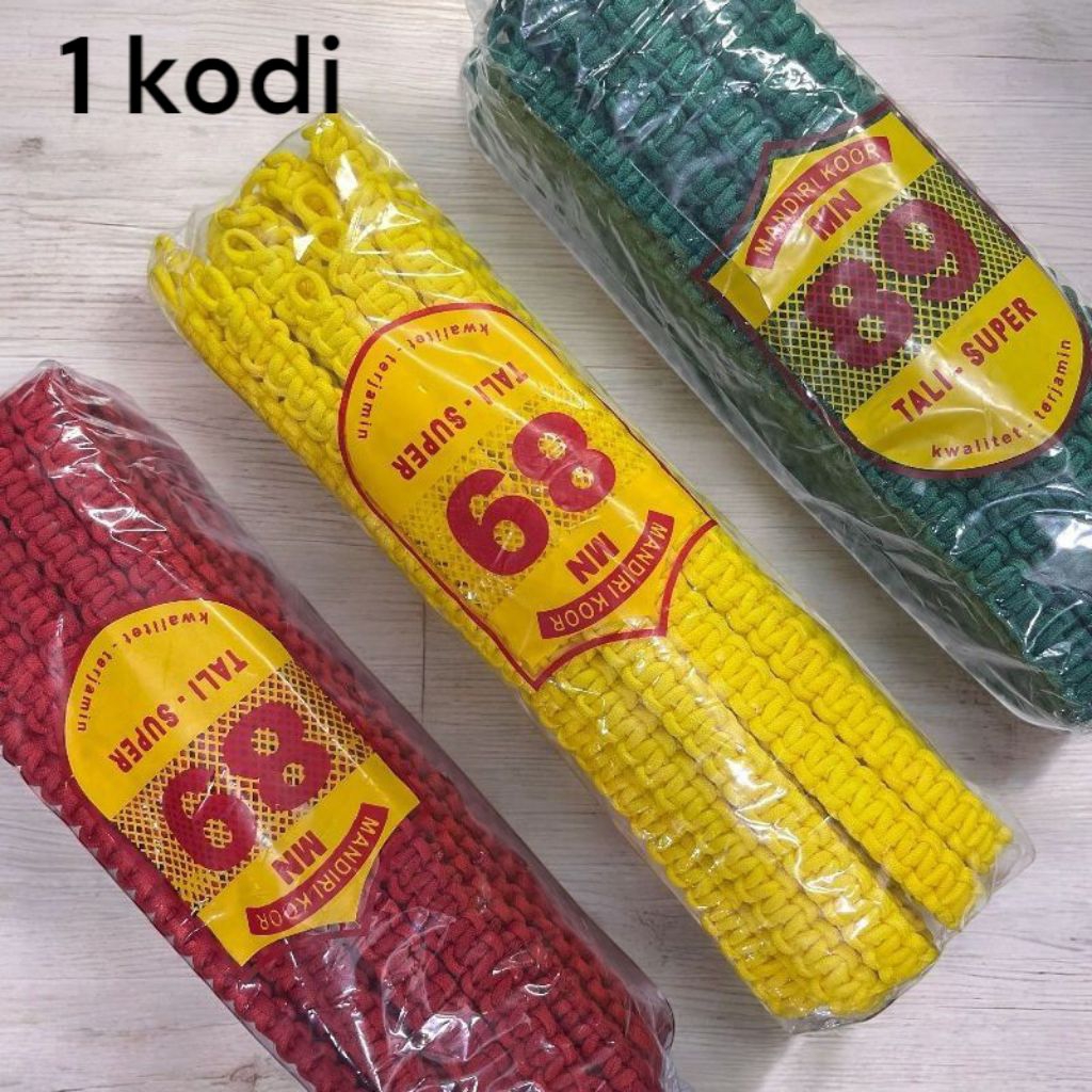 

TALI PRAMUKA TANGGUNG 1 KODI (20 PCS)