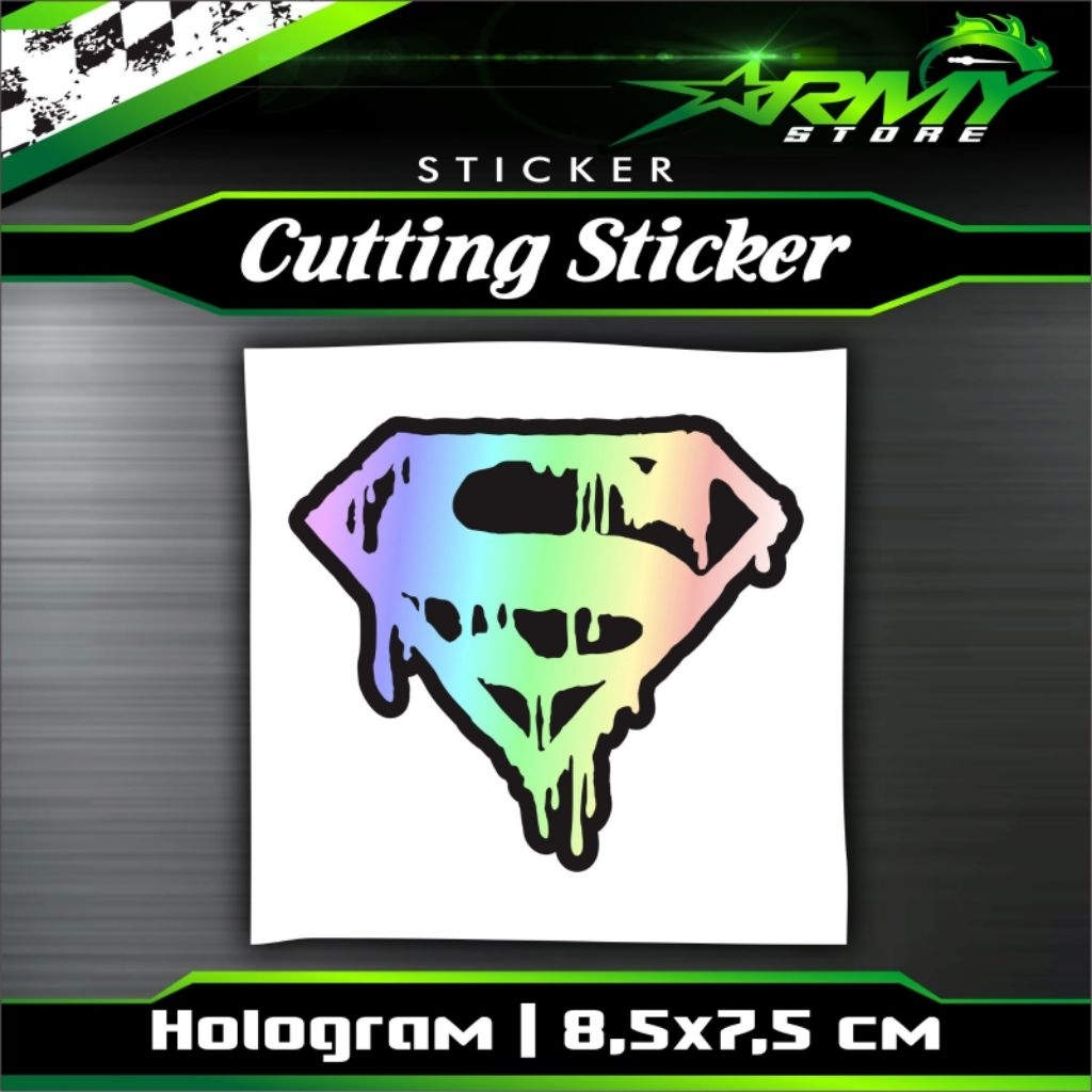 

Stiker Superman Hologram