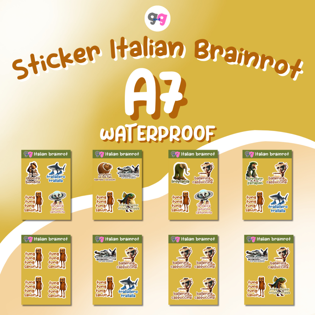 

STICKER ITALIAN BRAINROT