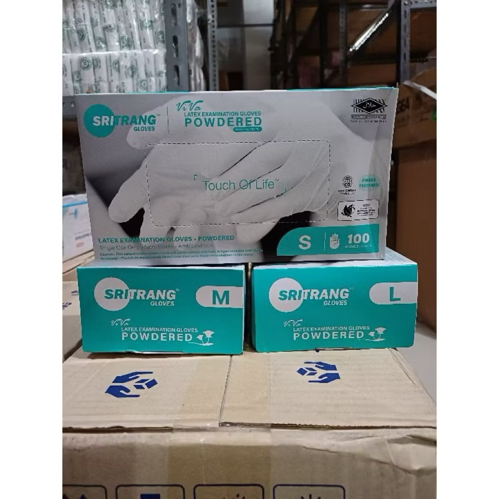 Handscoon Non Steril / Sarung Tangan Latex Sritang