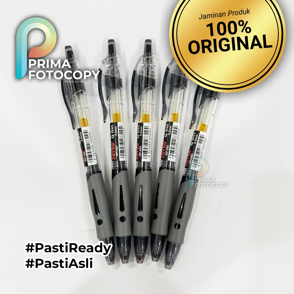 

Paket Bundling Pulpen Joyko Q Gel Hitam Empuk Anti Macet ASLI ORIGINAL