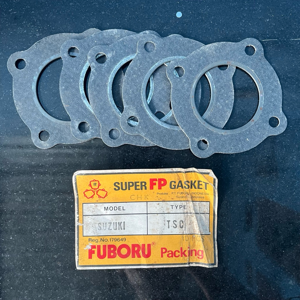 paking perpak blok head atas fiber Suzuki Ts100 TS 100