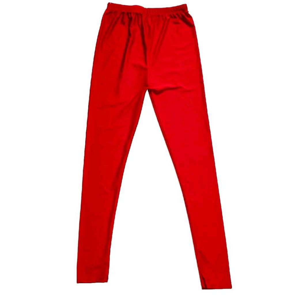 Legging Lycra Shinny Spandex Stretch Lykers & Lyra Merah