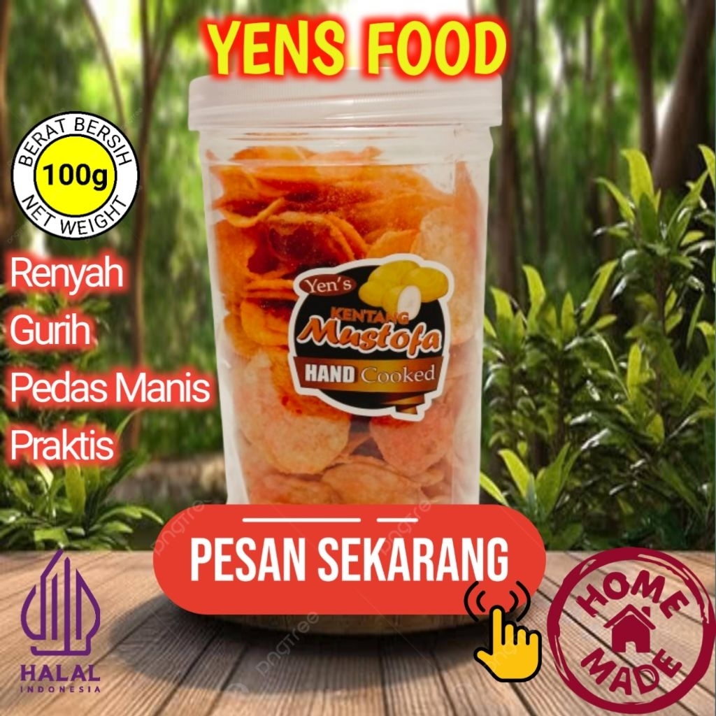 

Kentang Keringan - Keringan | Barbeque 100 gram