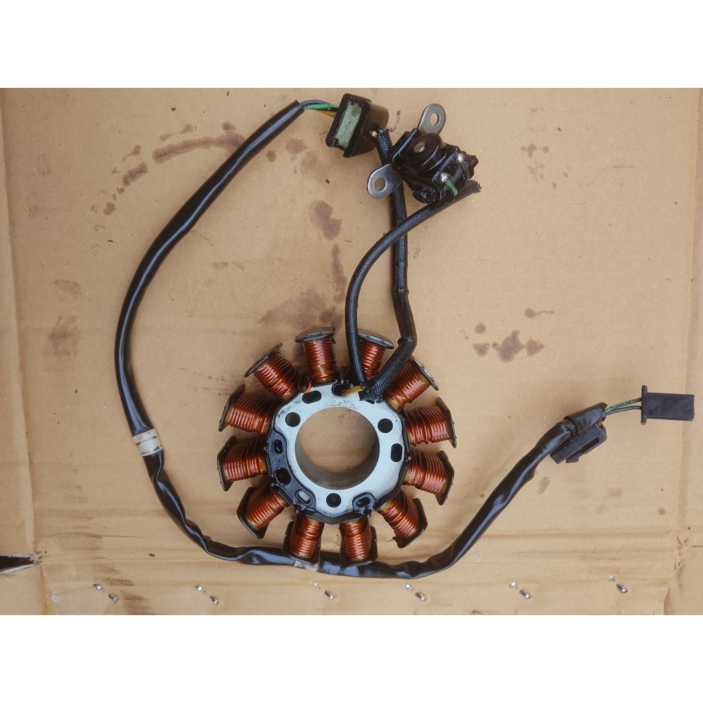 SPUL SPULL STATOR COMP MAGNET SATRIA FU FI INJEK INJEKSI BANDIT GSX 150(scond) ORIGINAL.