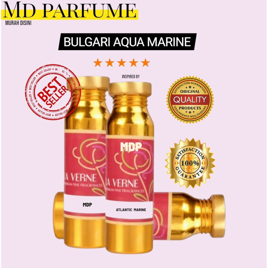 MD ATLANTIC MARINE BY LAVERNE SEGEL ORIGINAL PABRIK 100 ML BIBIT PARFUM.