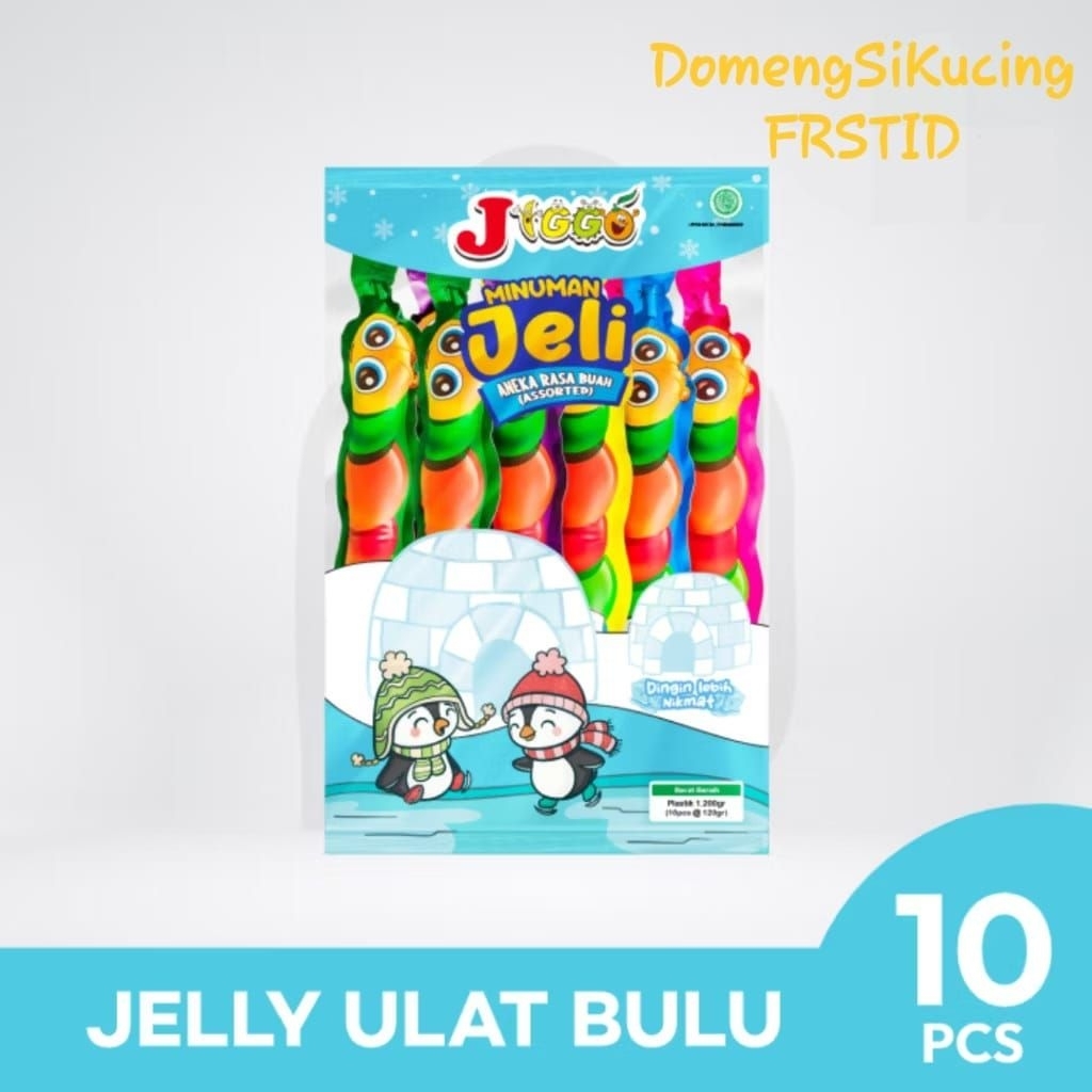 

JELLY STIK ULAT BULU karakter gokoro jiggo jeli