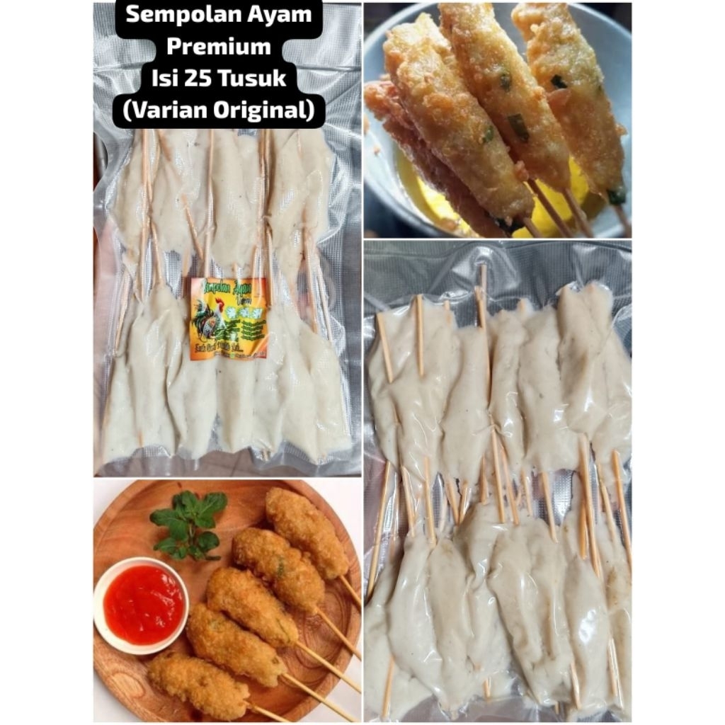 

Sempol Ayam Premium Rasa Original 25 tusuk