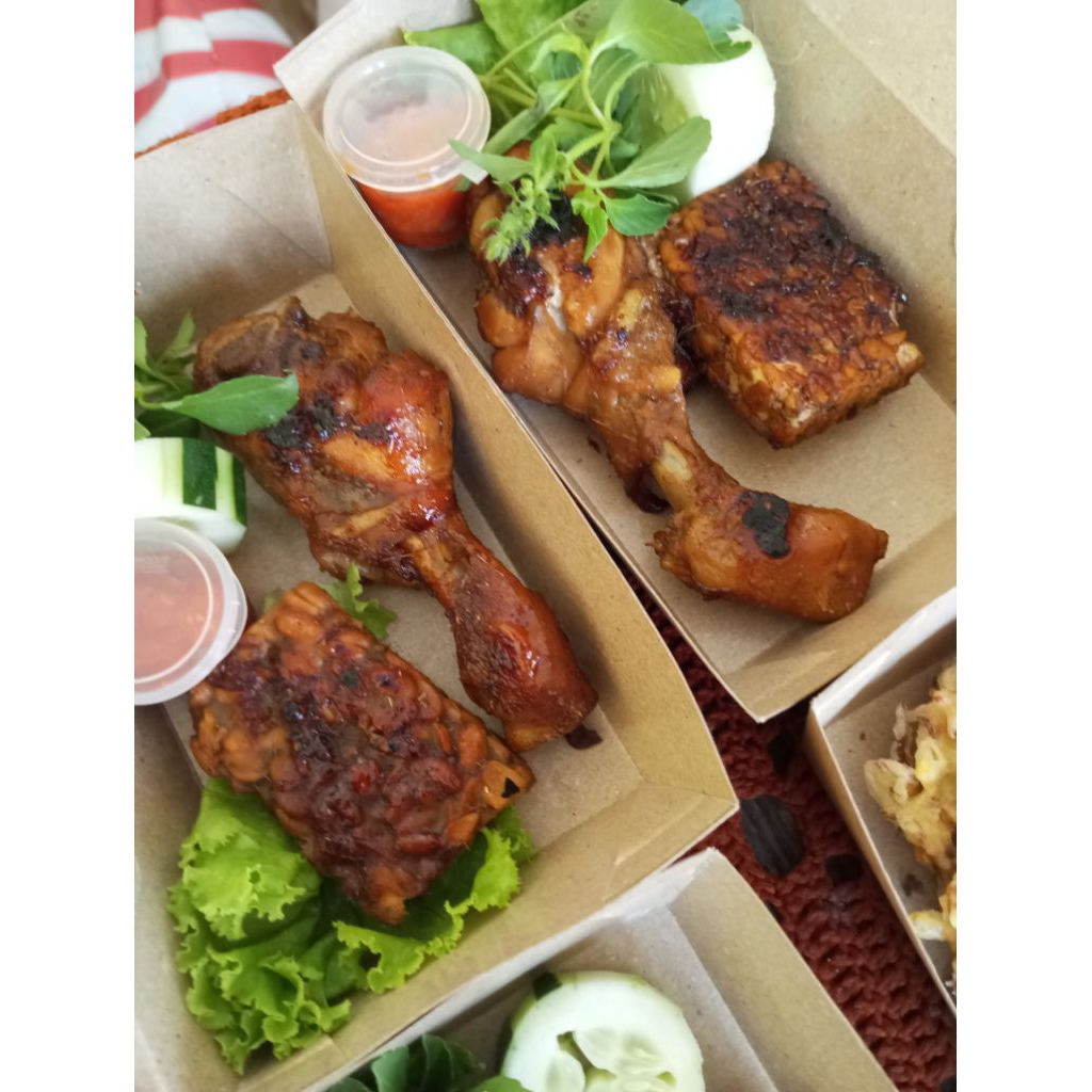 

ayam bakar lalapan (tanpa nasi)