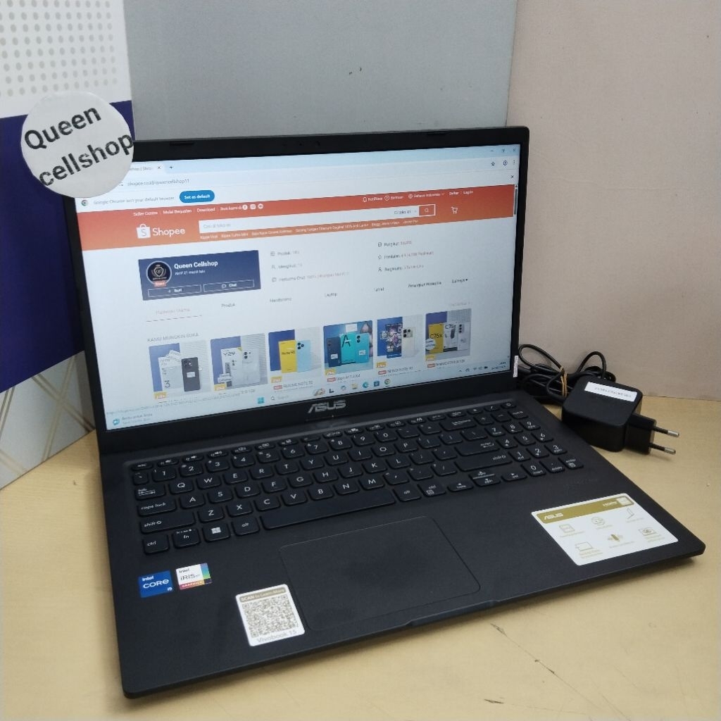 LAPTOP ASUS VIVOBOOK X515EA F1500EA 1135G7 8GB SSD 512GB 15INCH SECOND MULUS BERGARANSI