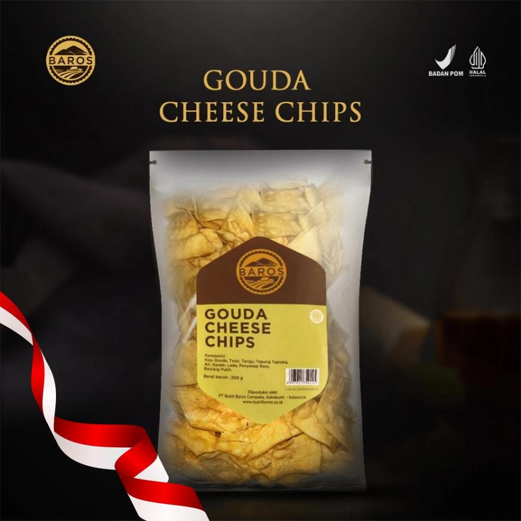 

Baros Garlic Cheese Chips 200 Gr | keripik keju gurih keripik bawang renyah cemilan renyah premium