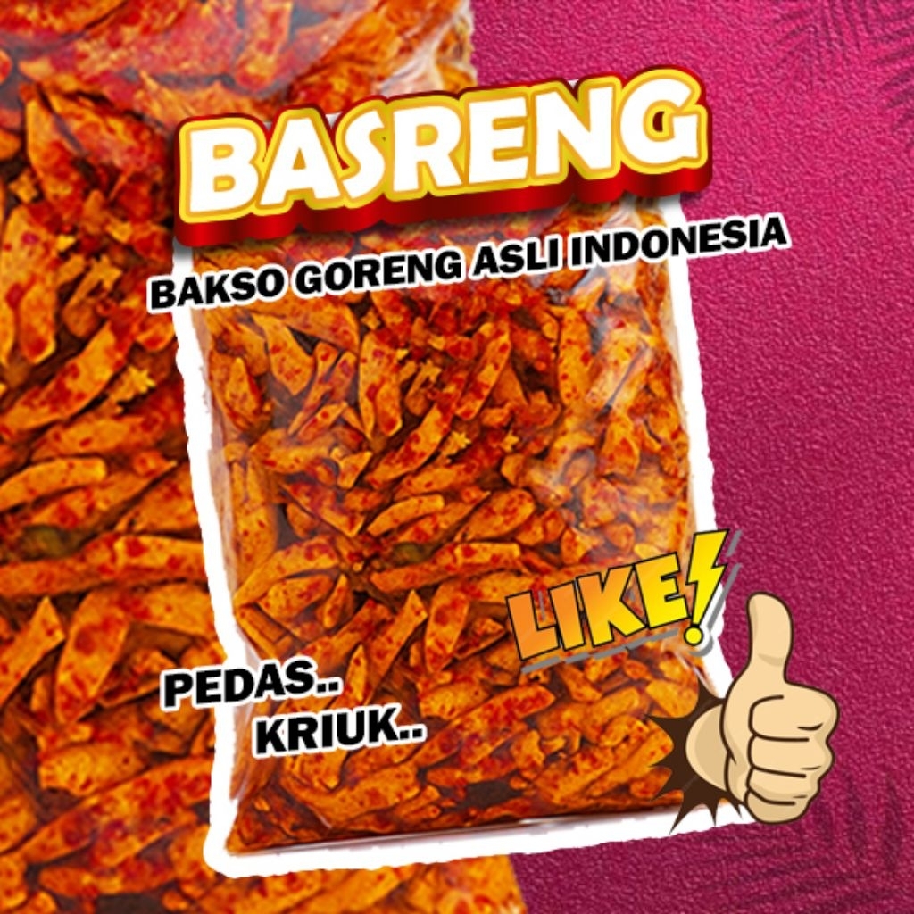 

COD Basreng Stik Original Daun Jeruk Murah Viral Makaroni Sajodo Cikruh Renyah Kualitas Premium Co