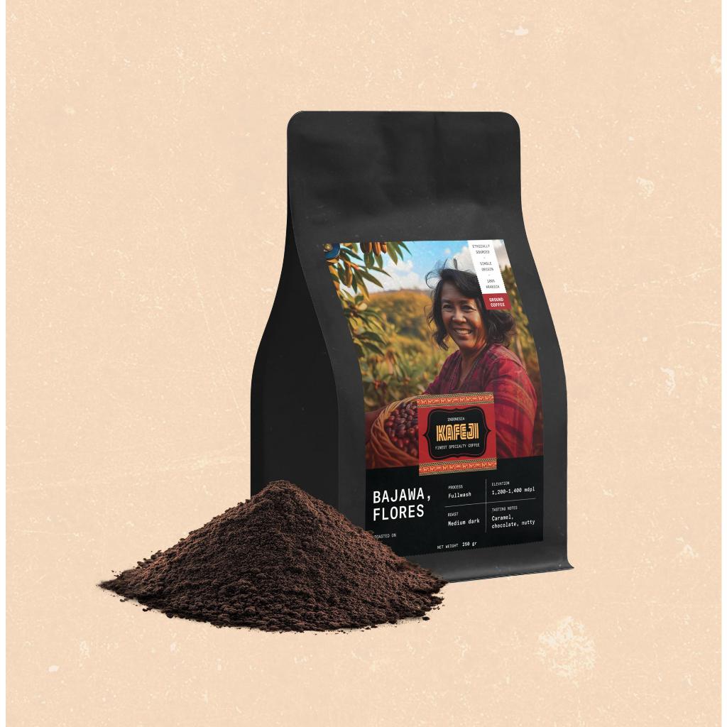 

KAFEJI ARABICA BAJAWA SPECIALTY (Grounded) - 250gram