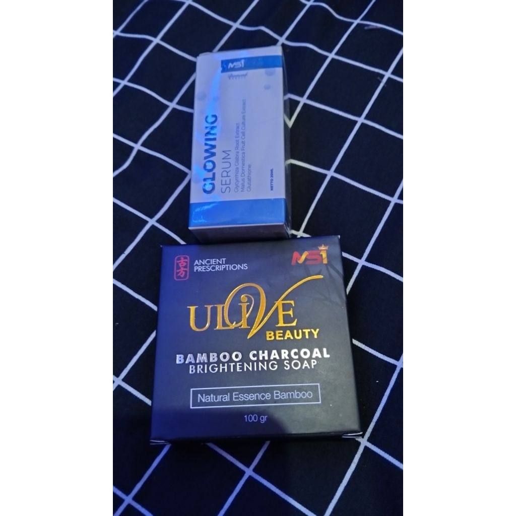 PAKET WAJAH FLEK SABUN BAMBOO & SERUM MSI *SKINCARE ALAMI MSI*