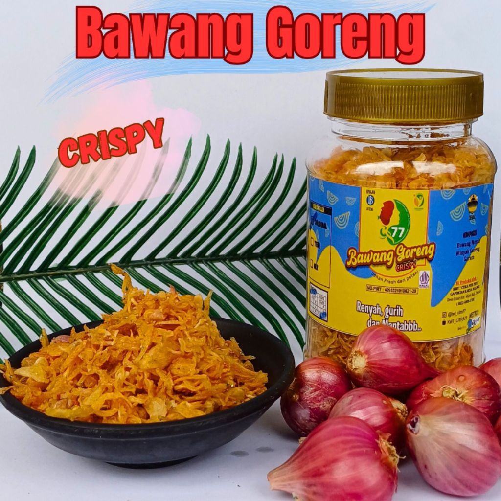 

Bawanggoreng77 - BAWANG GORENG PREMIUM 90 GRAM