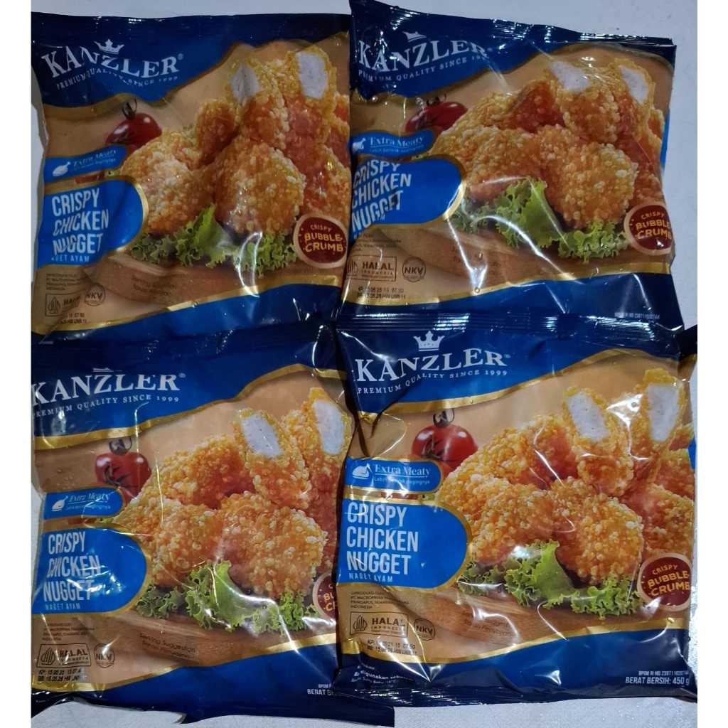 

chicken nugget kanzler crispy 500gr