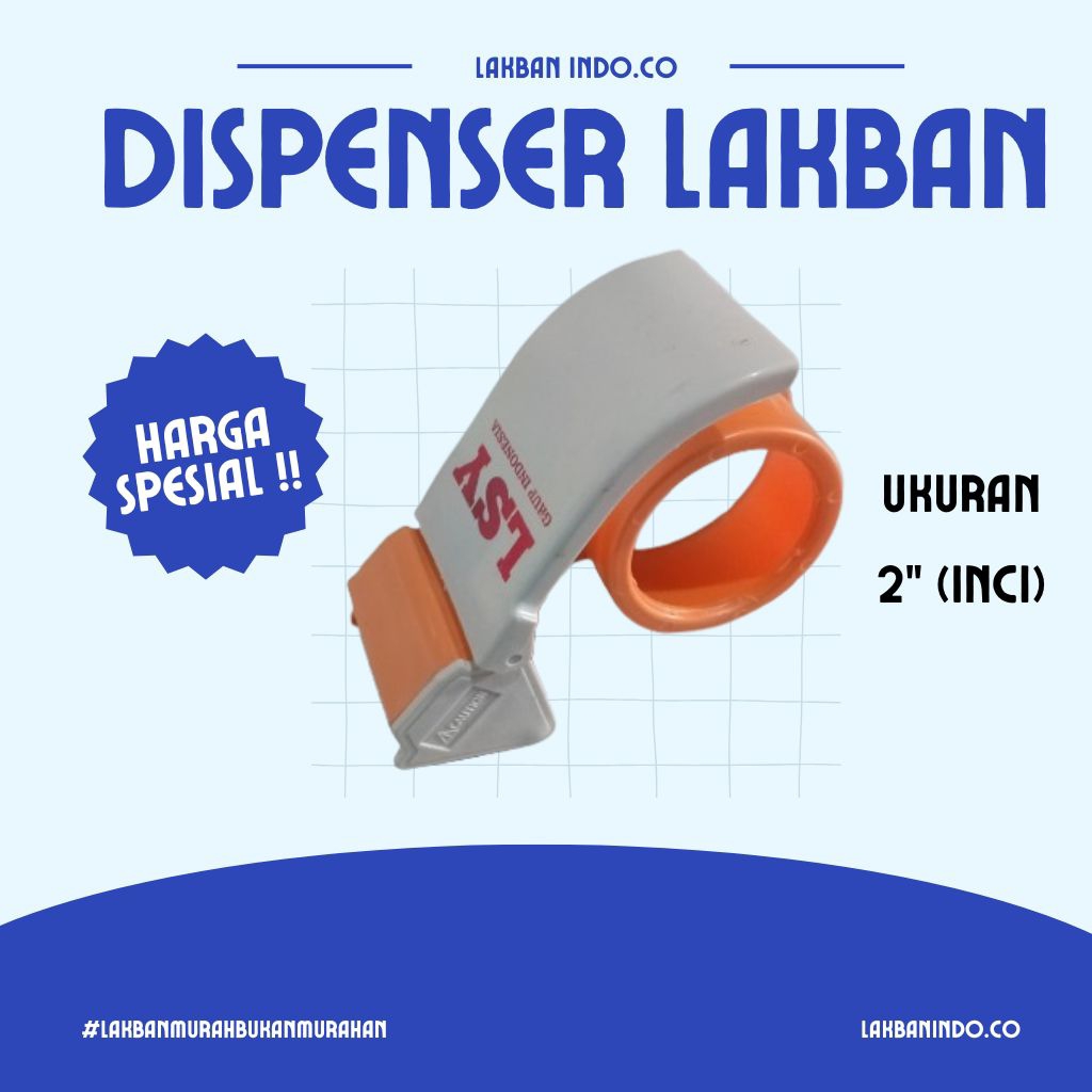 

Pemotong lakban | Dispenser lakban murah ukuran 2" (inci)