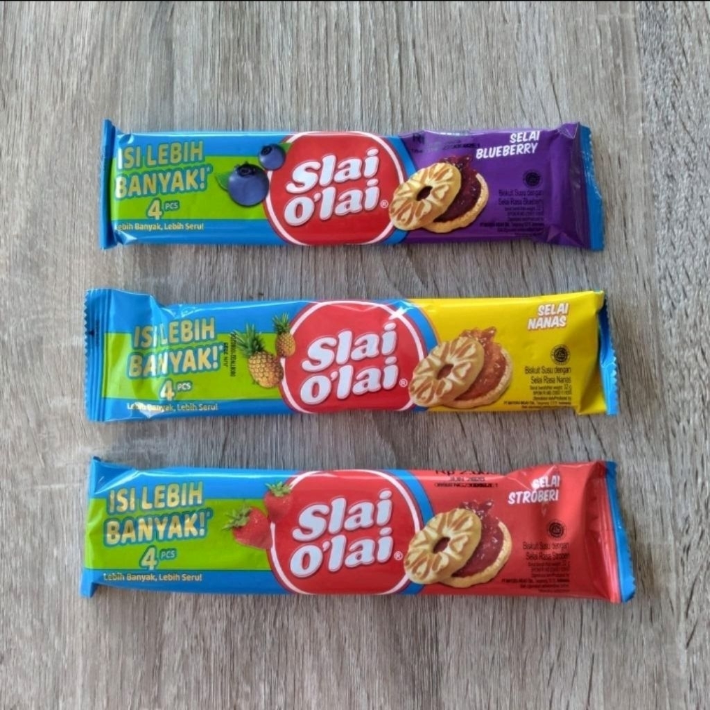 Cemilan Slai Olai 2000an (1 pak isi 10pcs)