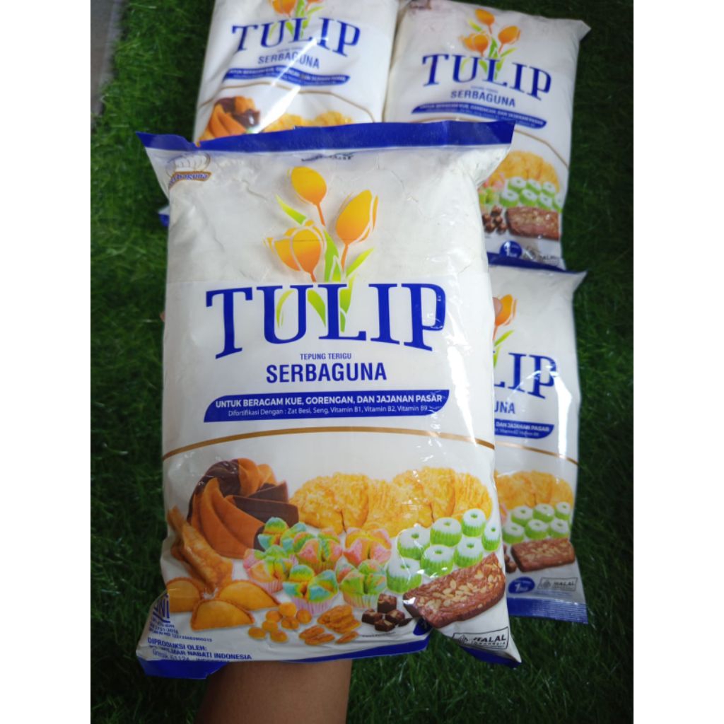

TEPUNG TULIP | TEPUNG TERIGU | KEMASAN 1 KG