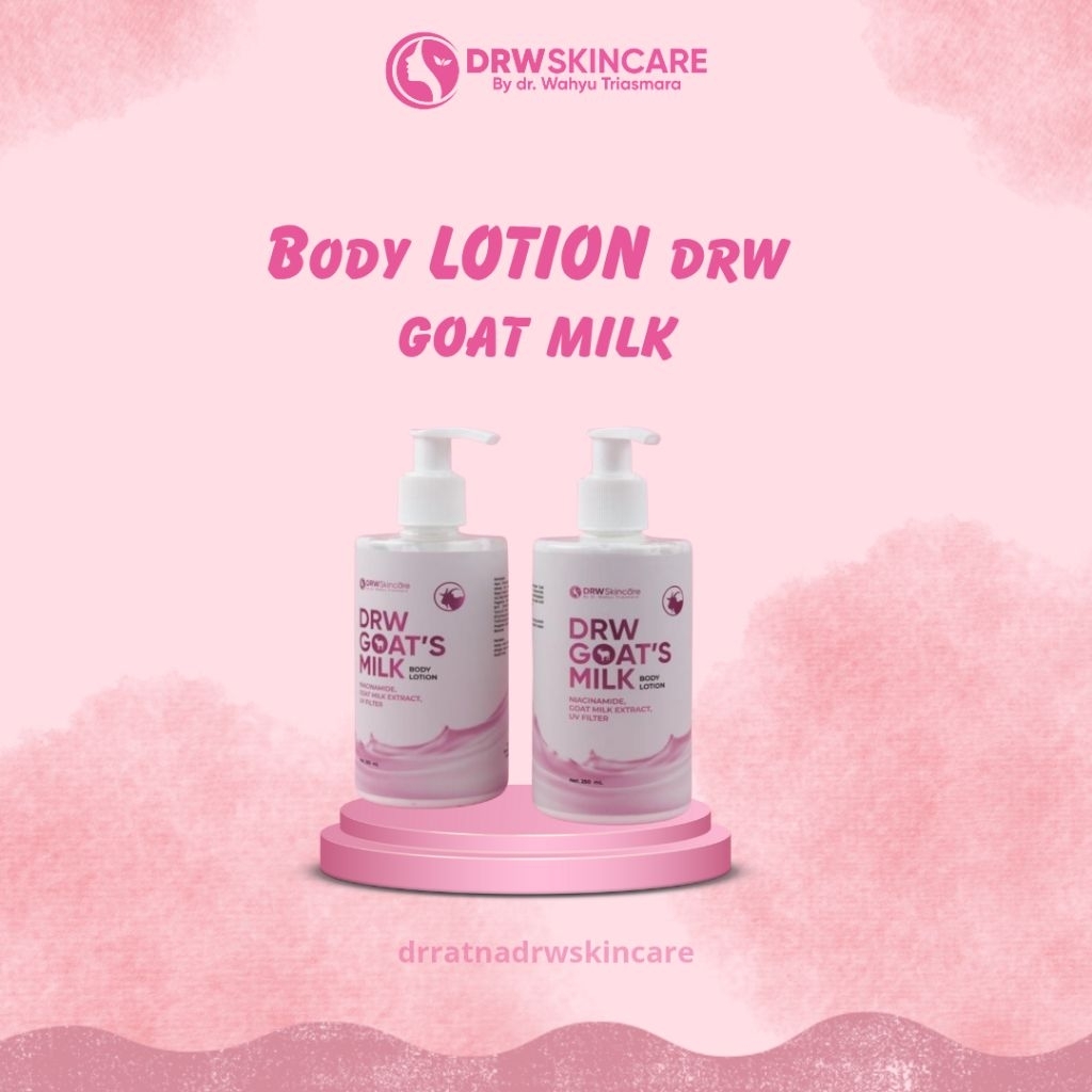 DRW Skincare - Body Lotion DRW Goat Milk / Body Lotion / Hand Body / Lotion Pencerah / Body Lotion