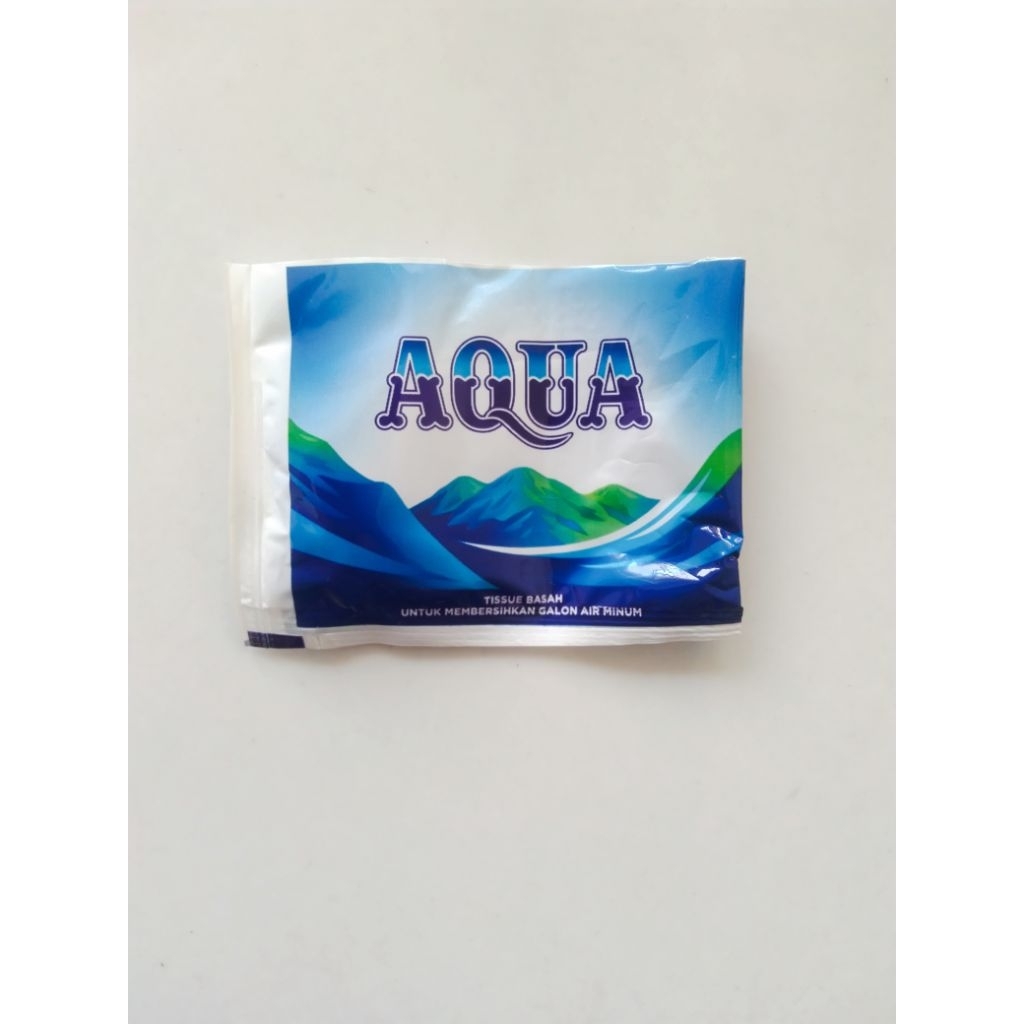 BUNGKUS BEKAS/KOSONG TISU AQUA GALON KONDISI BERSIH