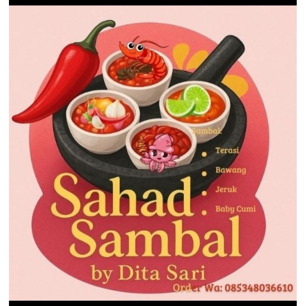 

SAMBAL GANAS (SAMBAL TERASI, SAMBAL JERUK, SAMBAL BAWANG, SAMBAL GEPREK DAN SAMBAL BABY CUMI)