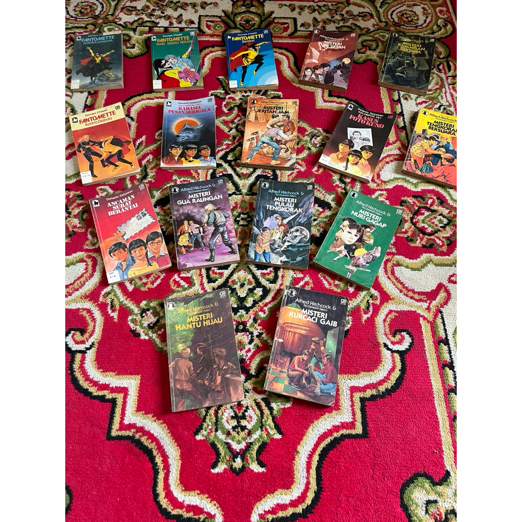 NOVEL TRIO DETEKTIF & FANTOMETTE