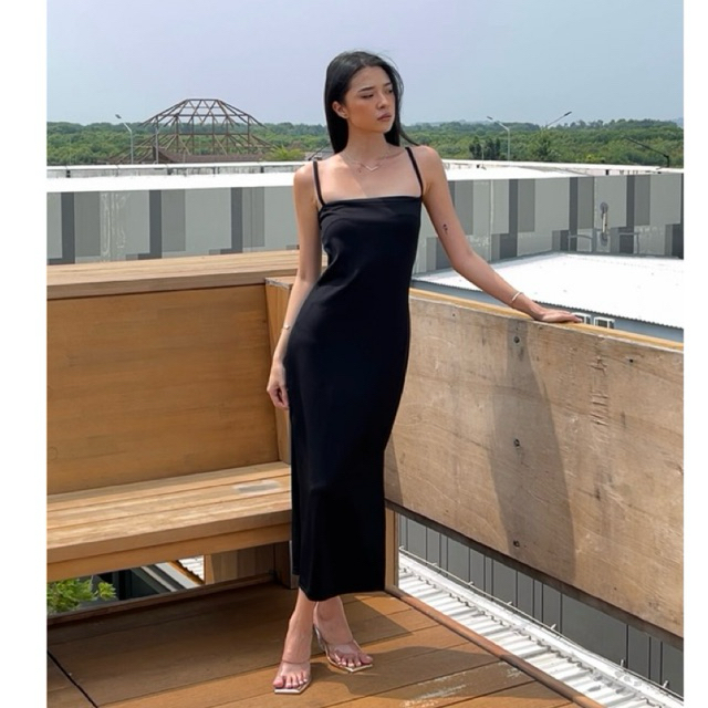 BODYESCAPE | Ethan dress - Dress panjang bodycon tanktop wanita