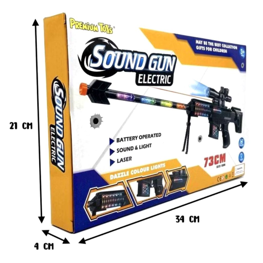 BLASTER SOUND GUN ANAK MAINAN BUNYI