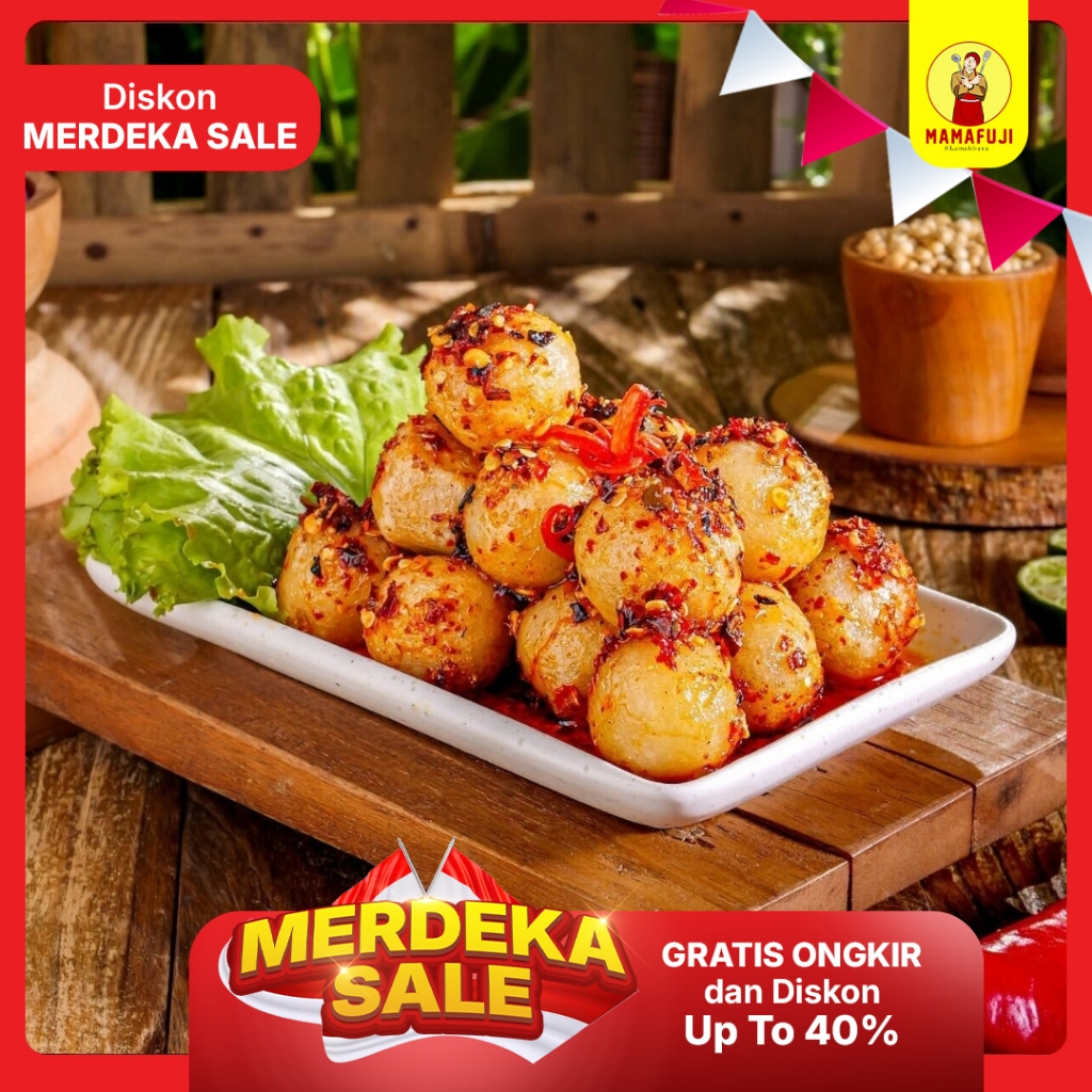 

Mamafuji - Cimol Bojot Pedas Gurih